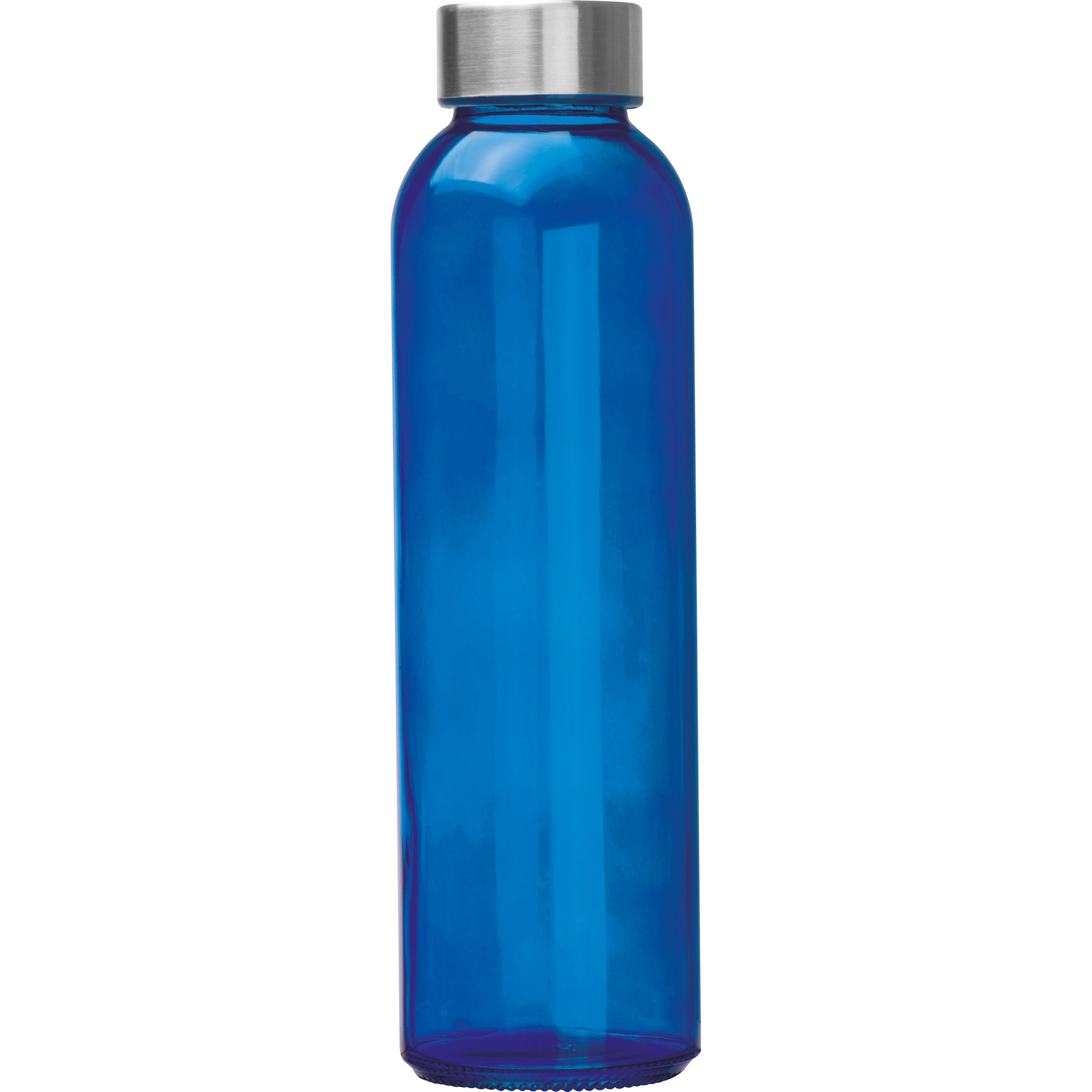 Bouteille transparente avec couvercle gris EUGEN - 3