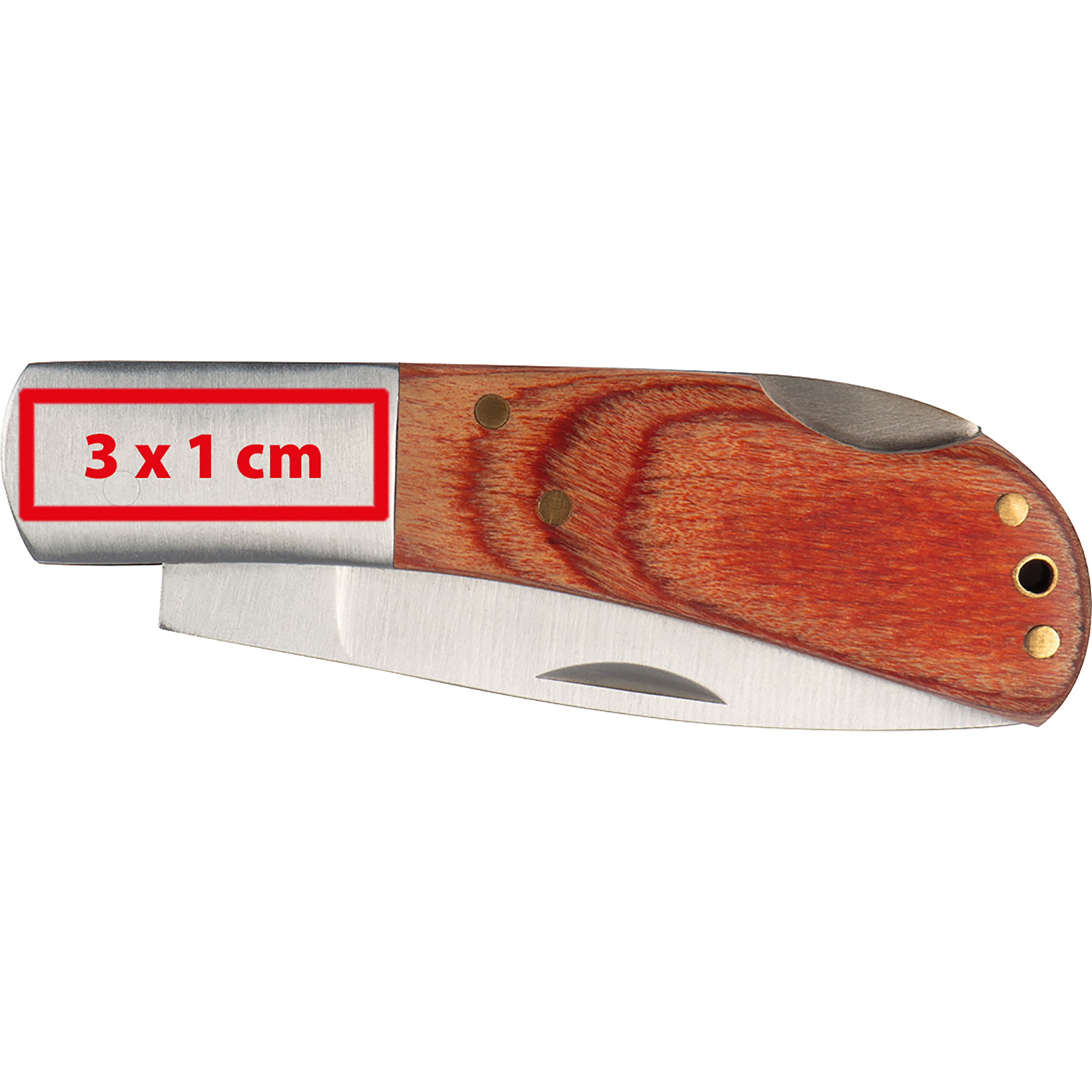 Couteau pliant avec manche en bois JENS - 4