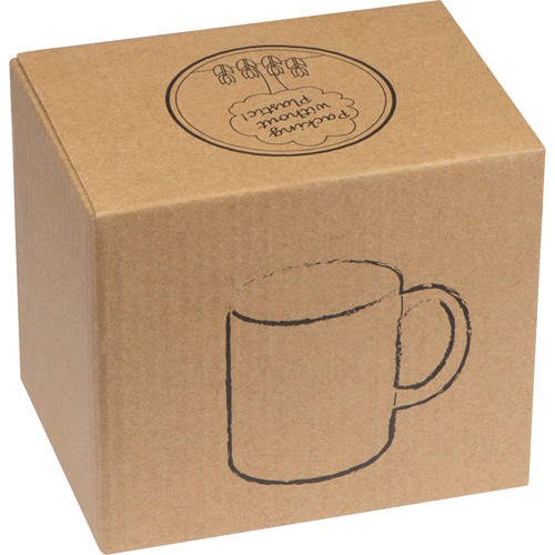 Tasse avec extérieur noir et intérieur coloré ZANE - 2