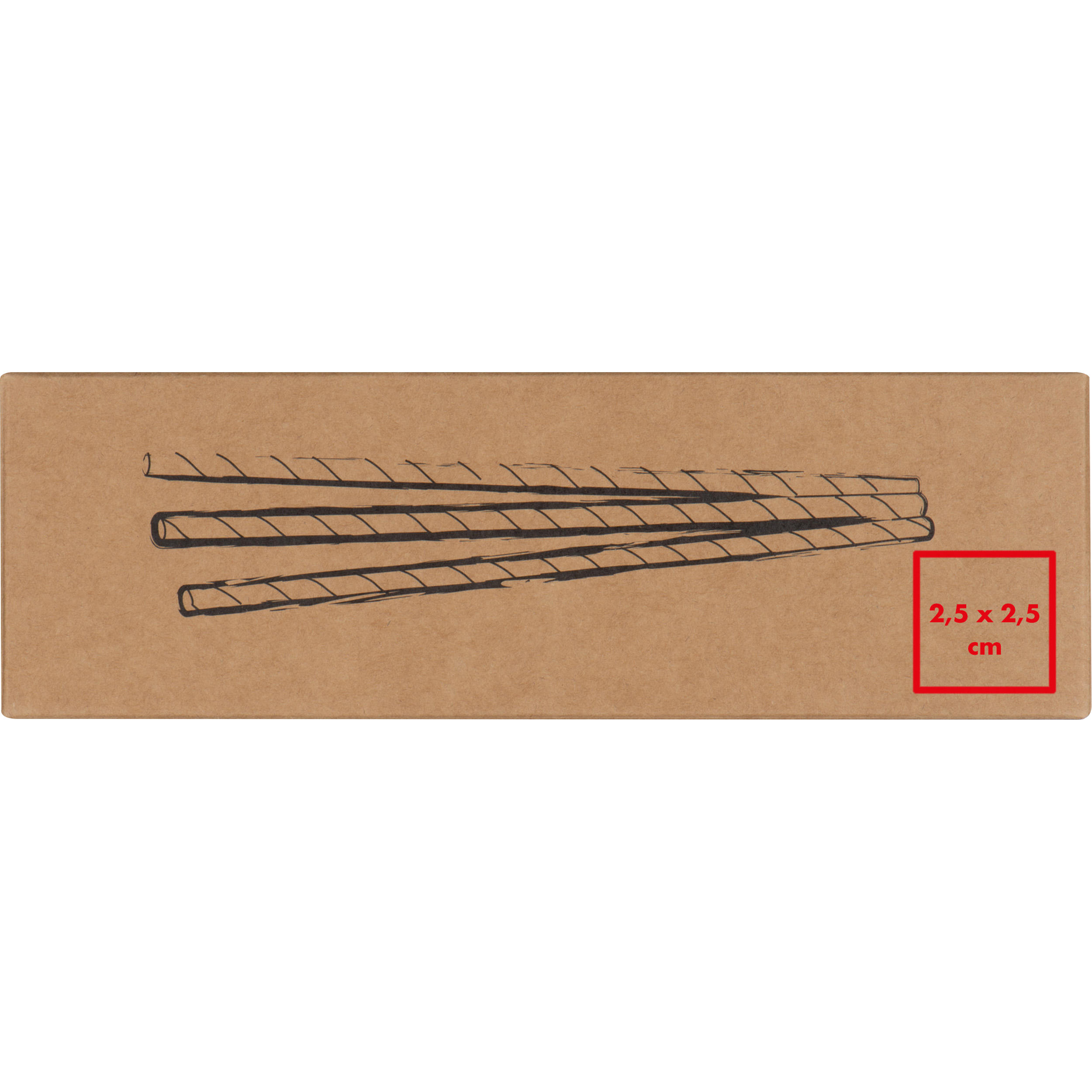 Lot de 100 pailles en papier CARTER - 4