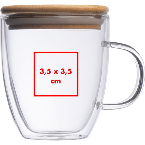 Verre à double paroi avec poignée (350 ml) CECIL - 5