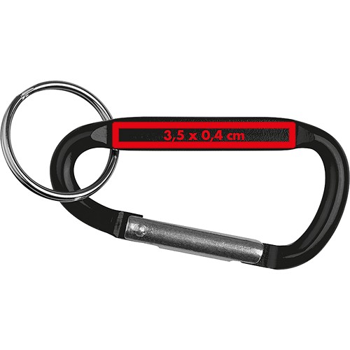 Porte-clés avec mousqueton LEAH - 3