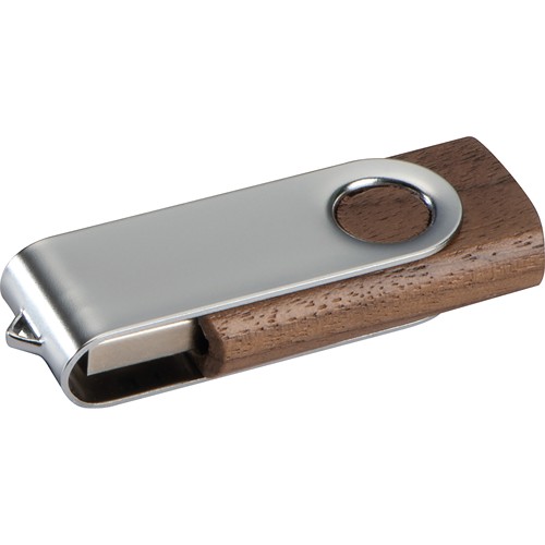 Clé USB Twist avec corps en bois foncé 8GO RUTA - 2