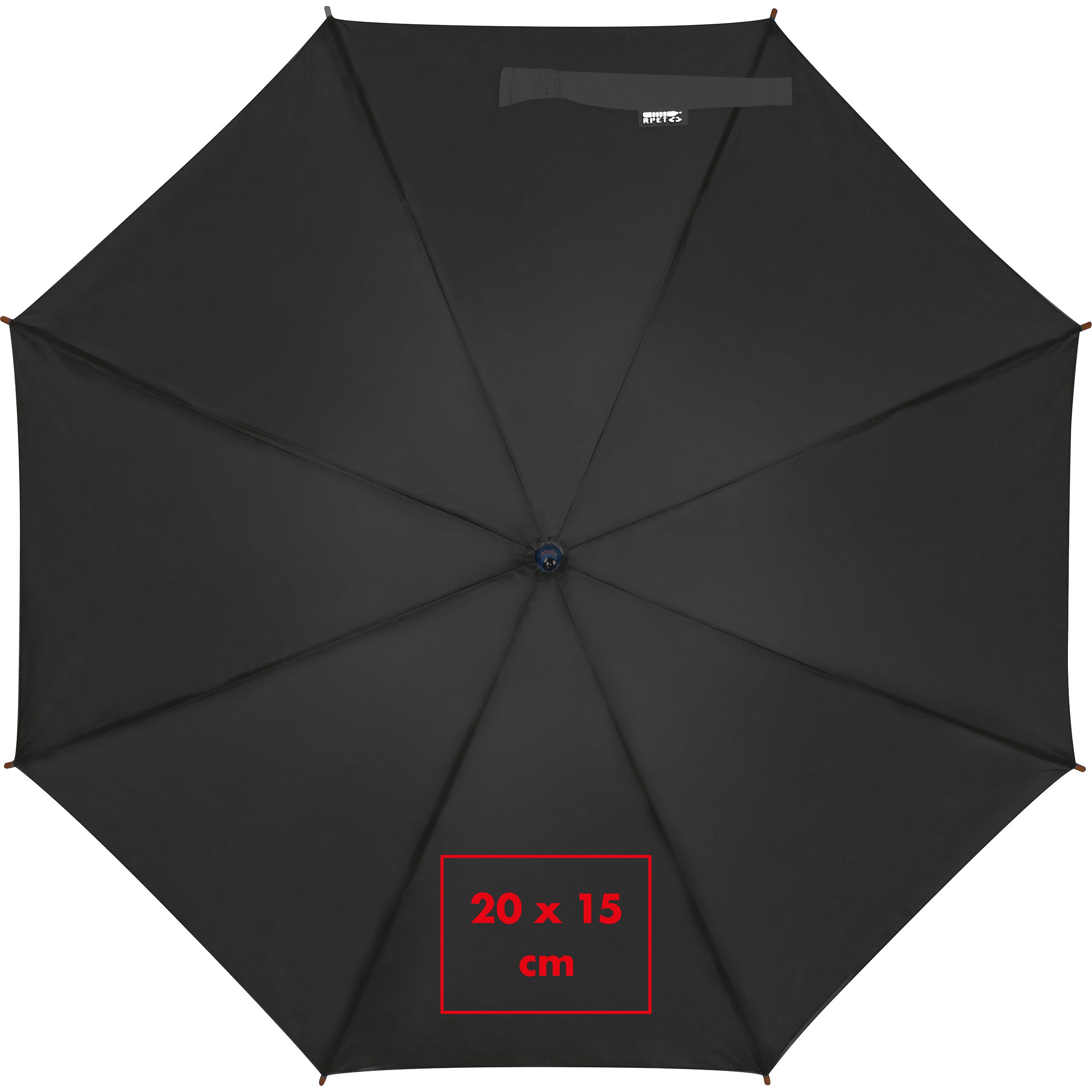 Parapluie automatique en PET recyclé CHRISTINE - 4
