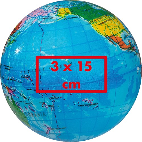 Balle anti-stress globe RAPHAEL - 4