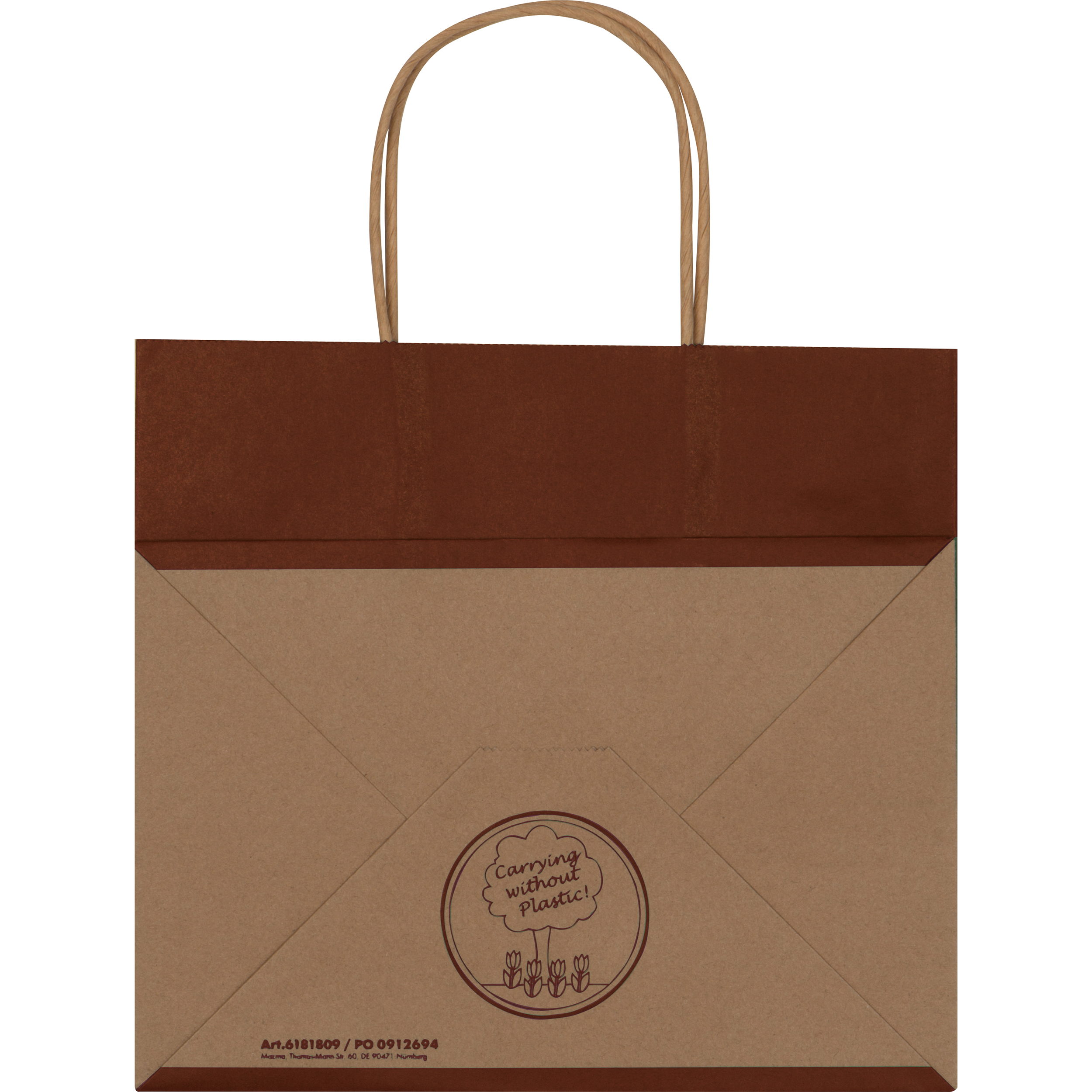 Sac en papier recyclé petit HILARY - 3