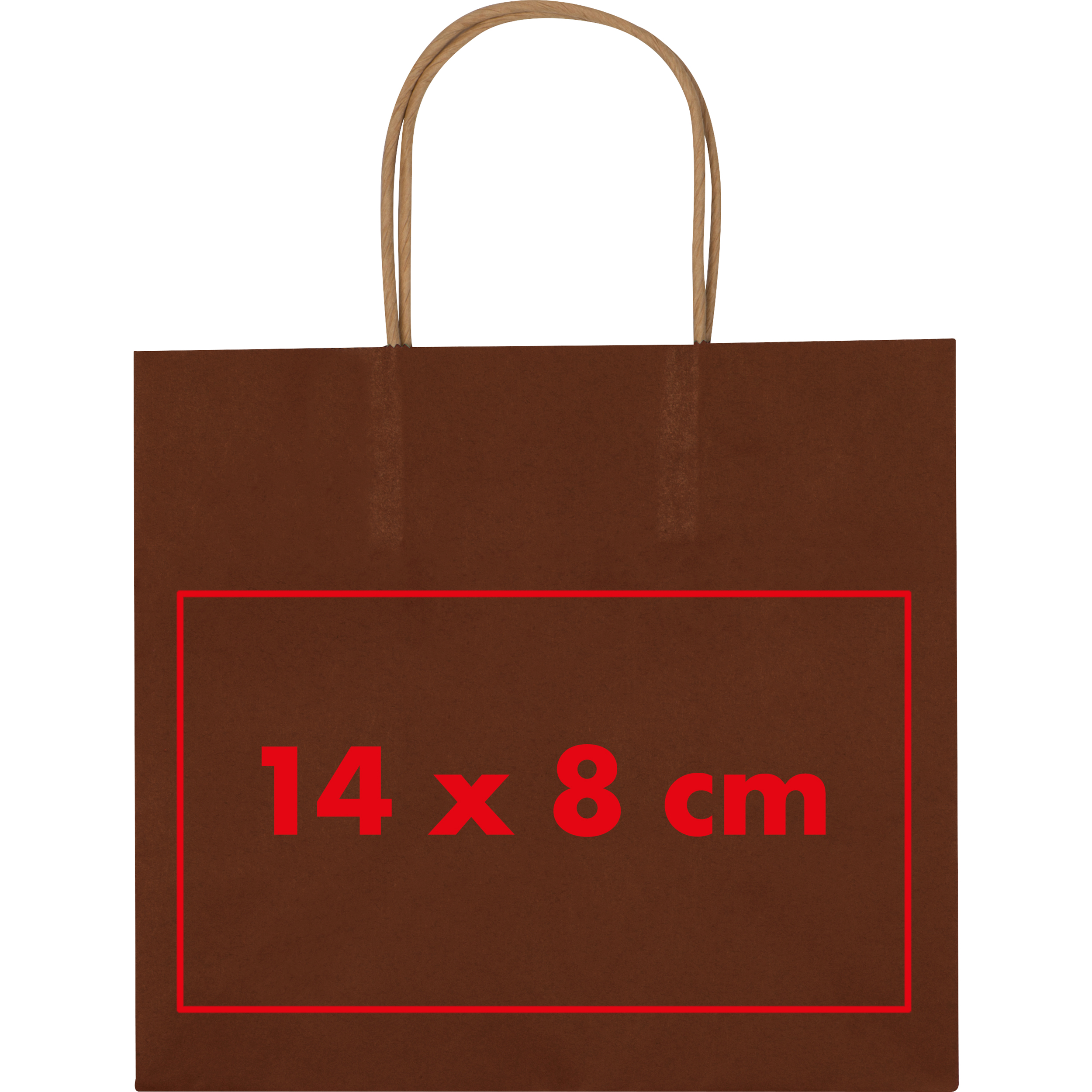 Sac en papier recyclé petit HILARY - 4