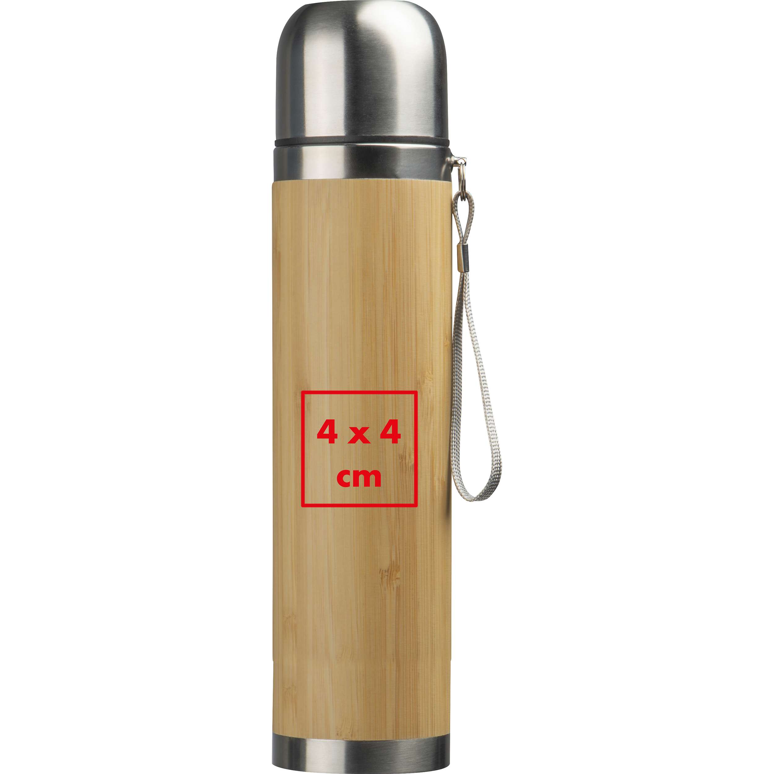 Thermos avec revêtement en bambou 450 ml TIFFANY - 4