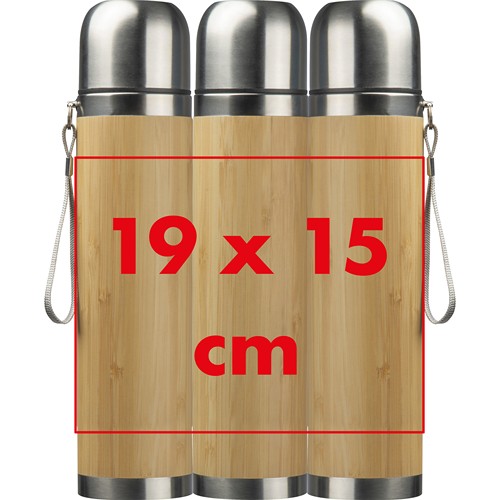 Thermos avec revêtement en bambou 450 ml TIFFANY - 5