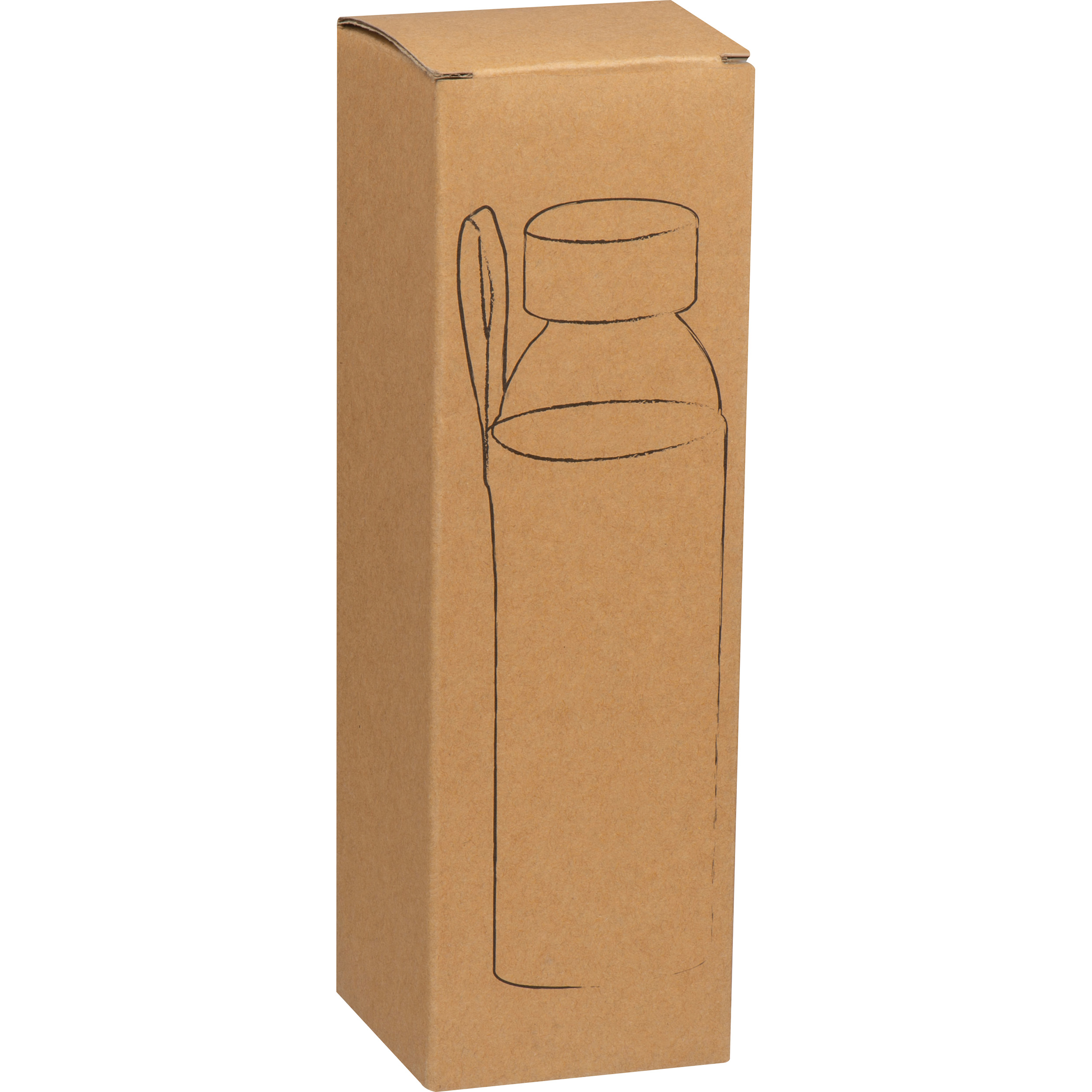 Bouteille avec housse en jute 500 ml CARLOTTA - 2