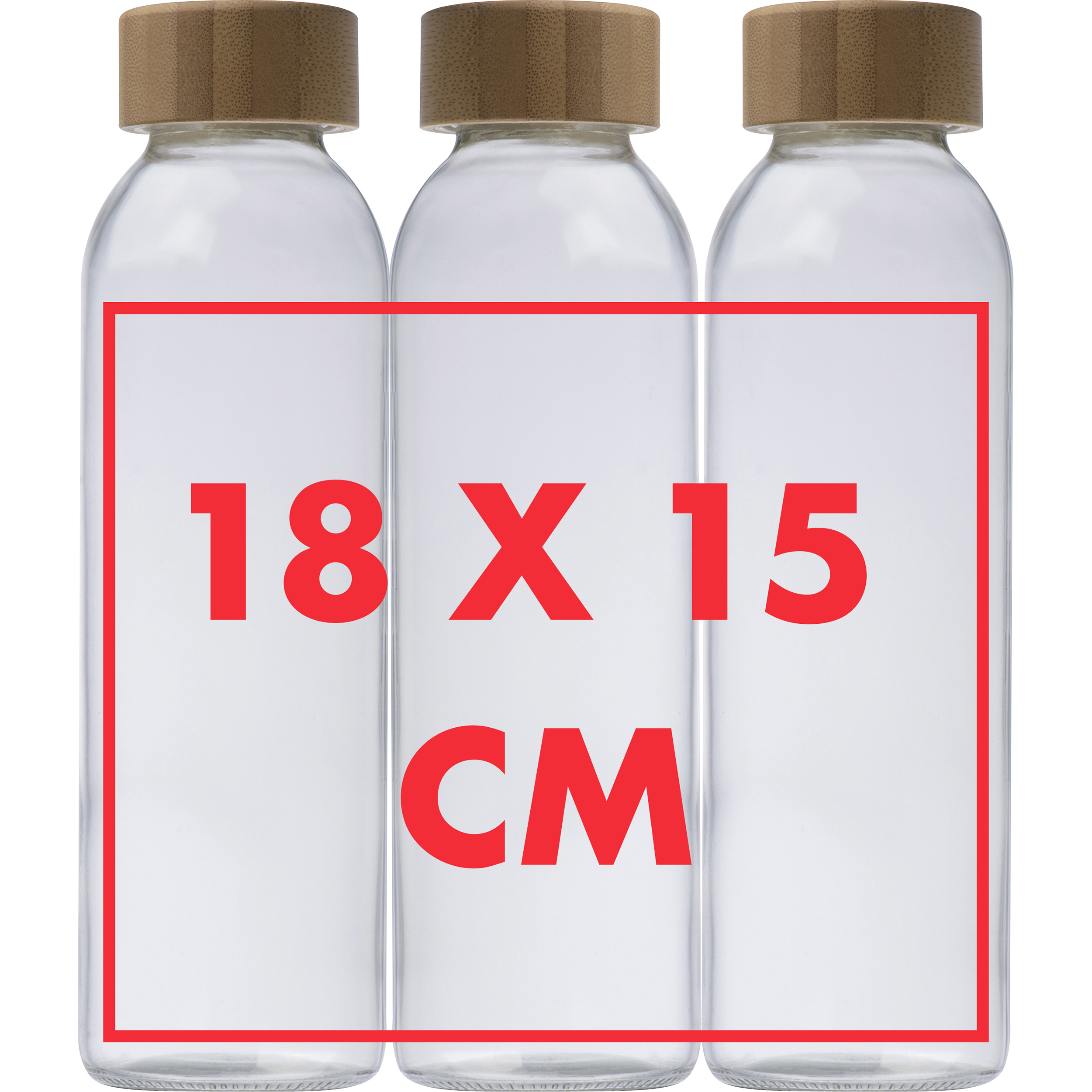 Bouteille avec housse en jute 500 ml CARLOTTA - 5