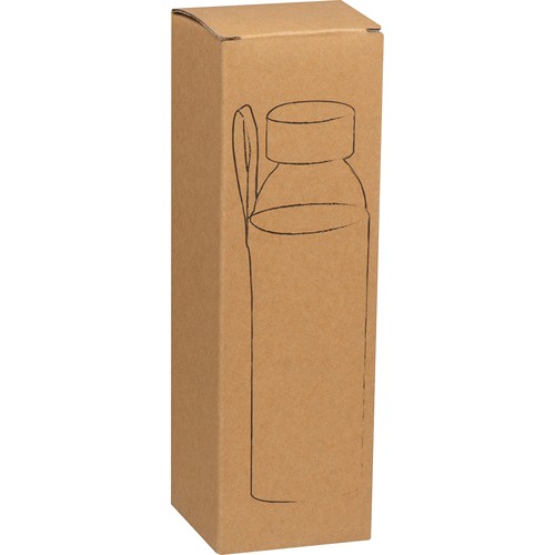 Bouteille avec housse en jute 500 ml CARLOTTA - 2