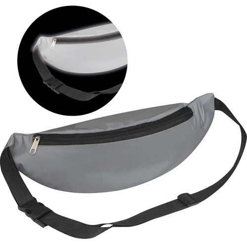 Sac banane réfléchissante en polyester MAGDALENA - 1