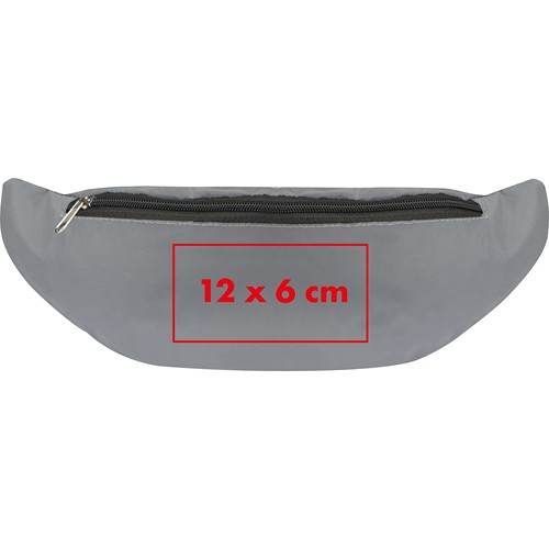 Sac banane réfléchissante en polyester MAGDALENA - 4