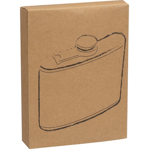 Flasque avec étui en bois 170 ml SUSANNA - 2