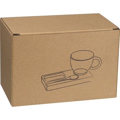 Plateau de service avec cuillère en bambou ROSA - 3