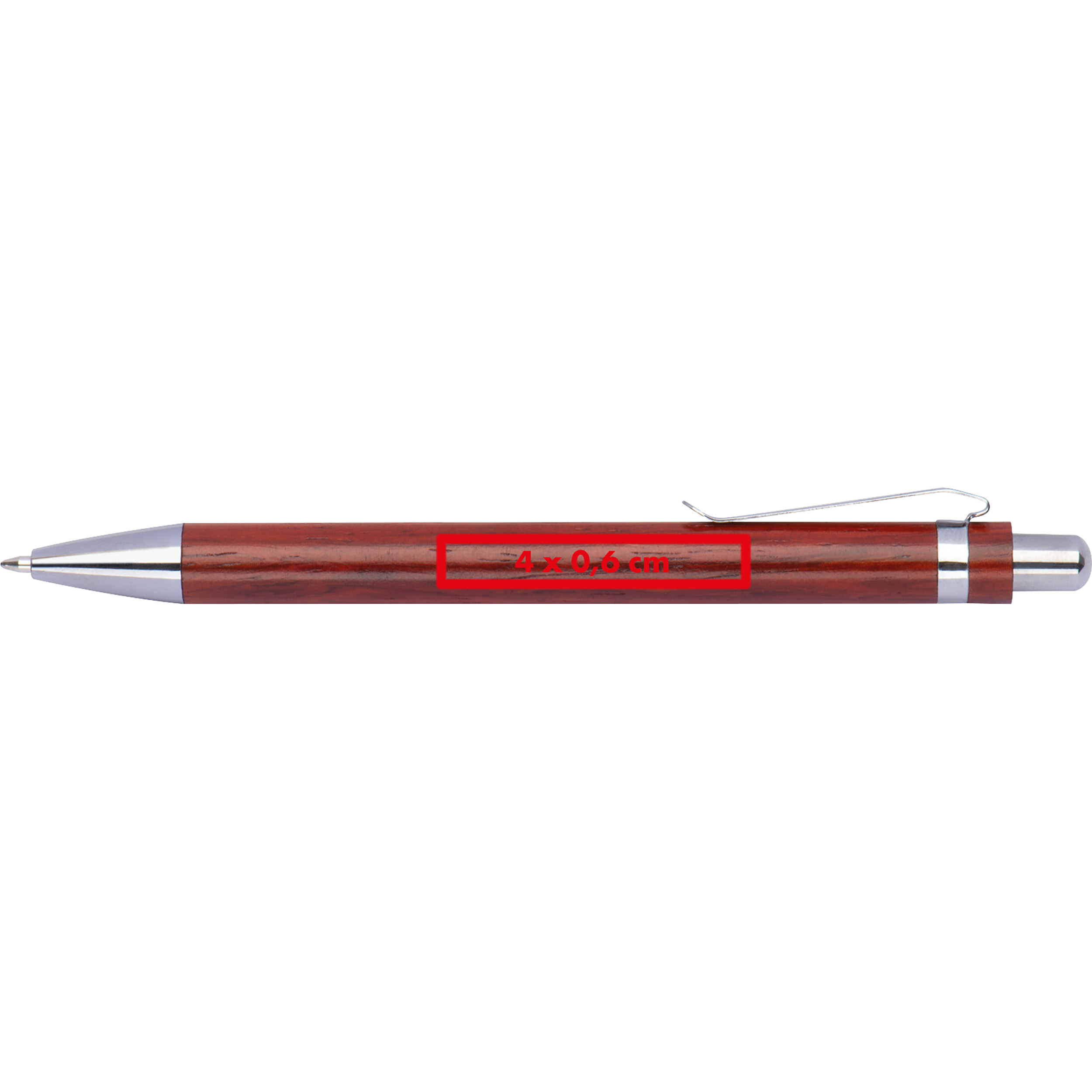 Stylo à bille en bois JESSE - 4