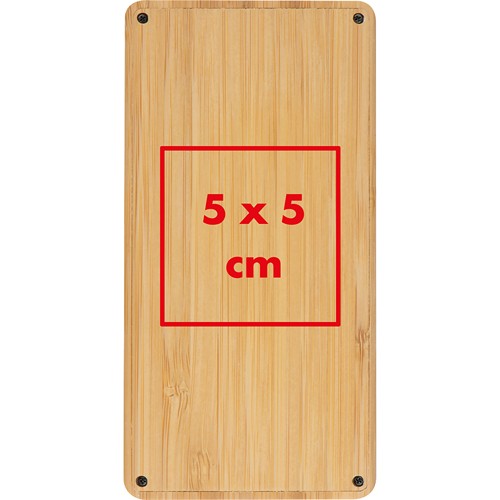Chargeur en bambou de 8.000 mAh VALENTINA - 4