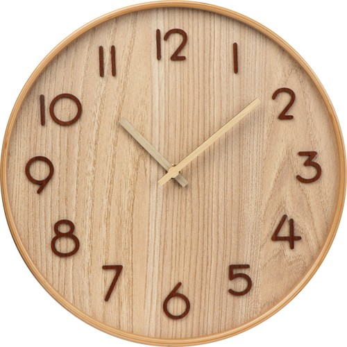 Horloge murale en bois CATHERINE - 1