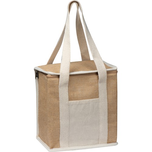 Sac isotherme avec couverture en jute - 1