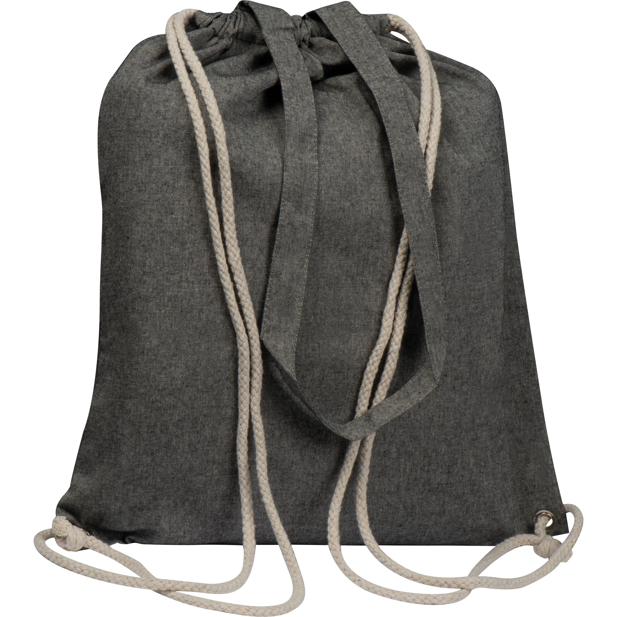 Sac en coton recyclé avec longues poignées VOLKER - 2