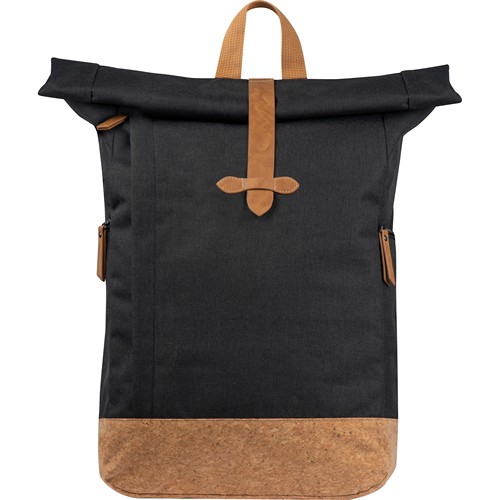 Sac à dos RPET avec base en liège DAGMAR - 2