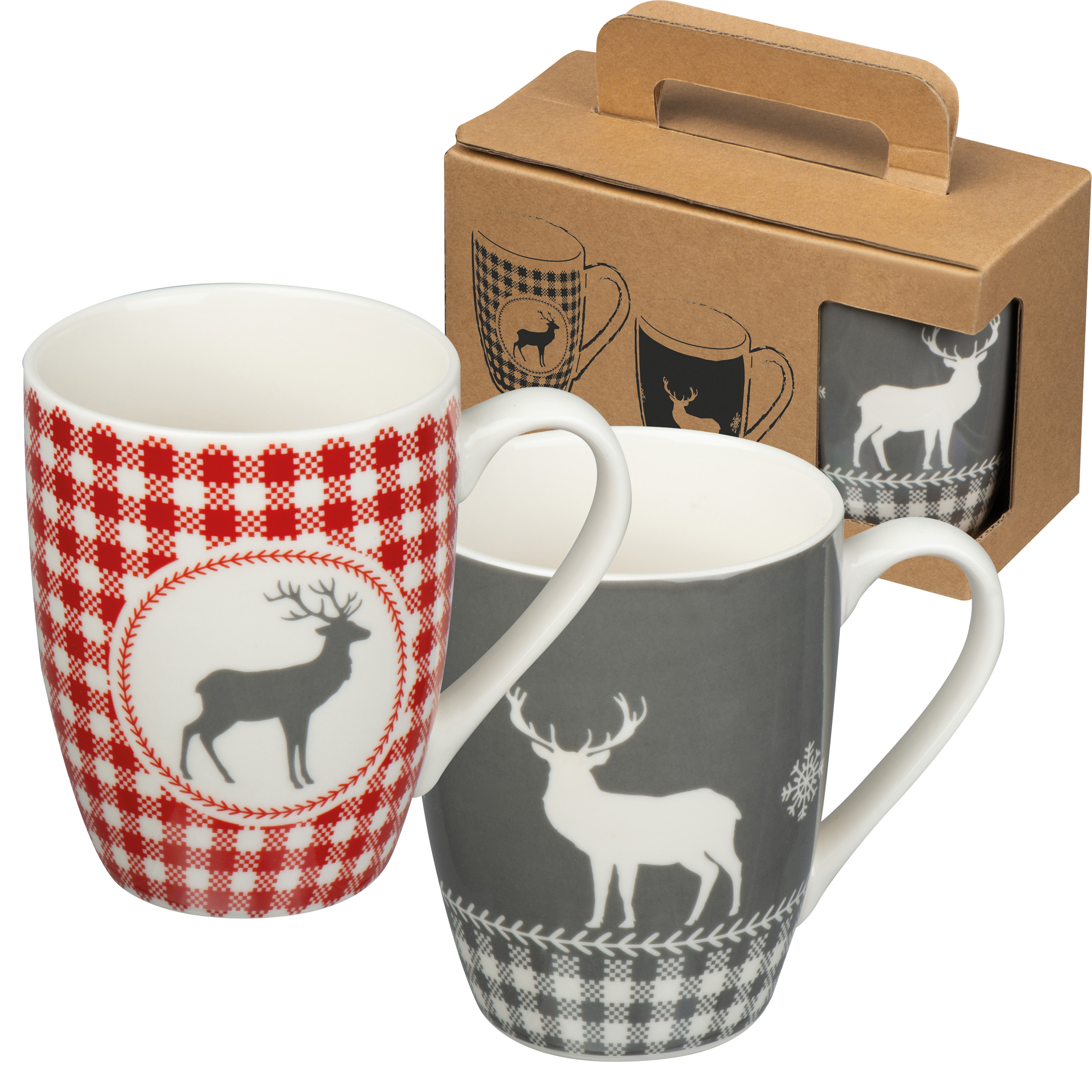 Lot de 2 tasses de Noël ARMIN - 1
