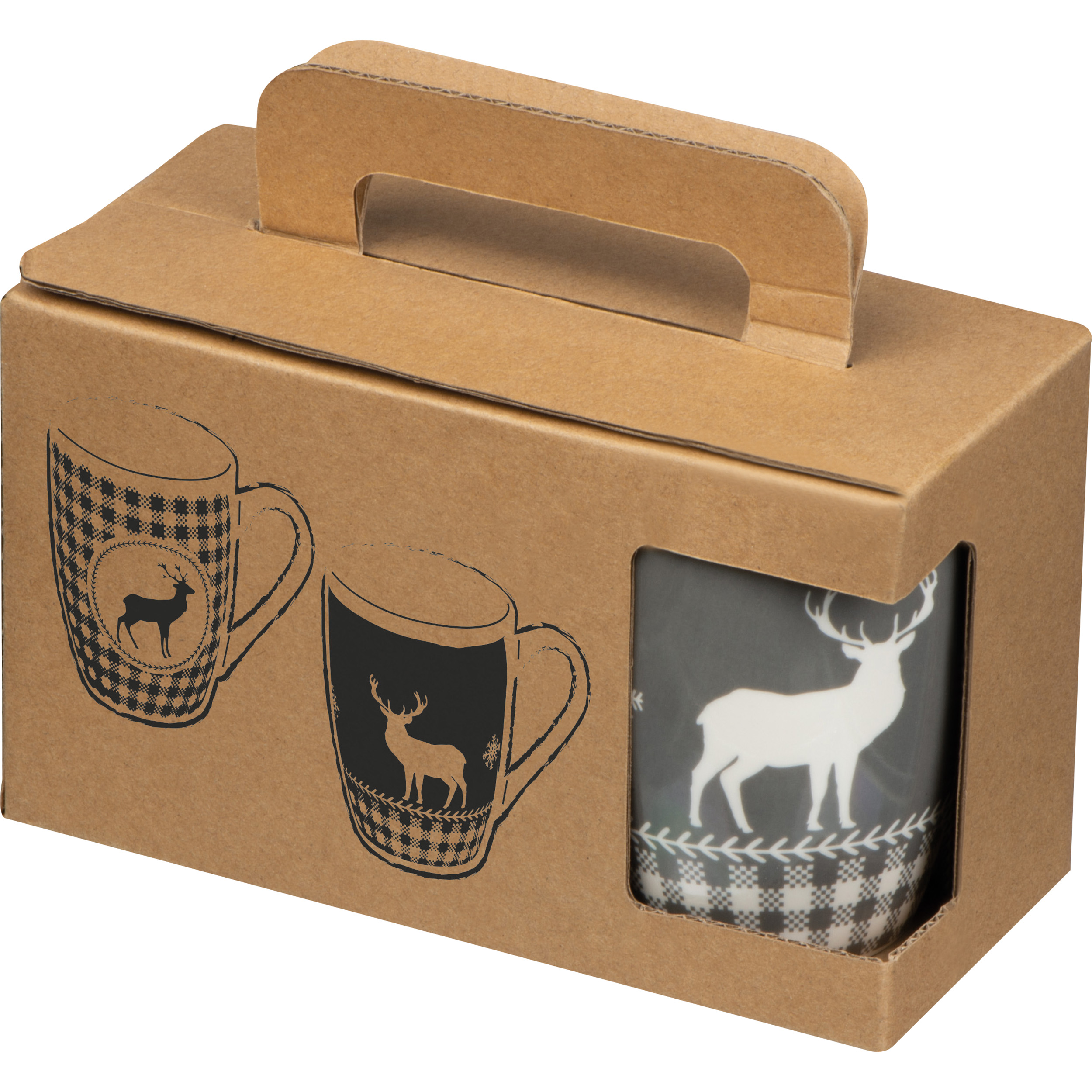 Lot de 2 tasses de Noël ARMIN - 2