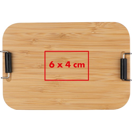 Boîte à lunch en acier inoxydable 1.000 ml ALBA - 4