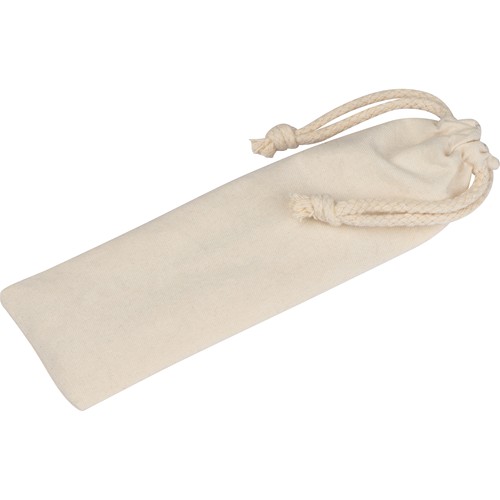 Couverts en bambou dans un sac en coton GREGOR - 3