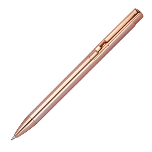 Stylo en aluminium coul. métalliques MELANIA - 1