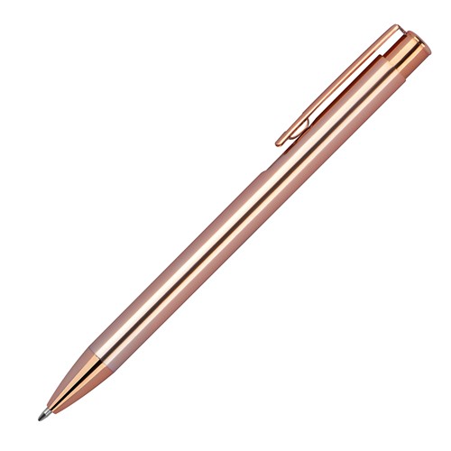 Stylo en aluminium coul. métalliques MELANIA - 2