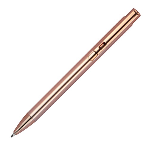 Stylo en aluminium coul. métalliques MELANIA - 3