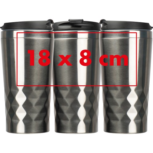 Gobelet themos à double paroi, 400ml ALFRED - 5