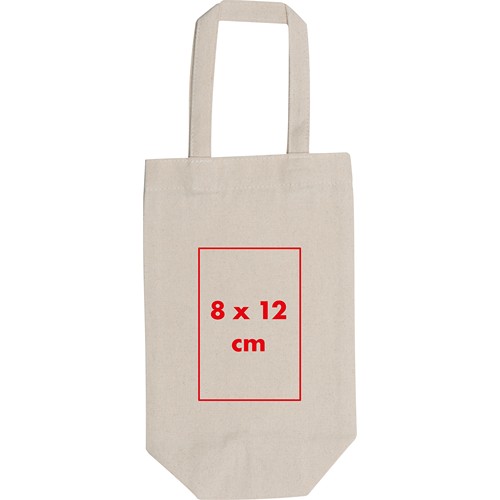 Sac en coton pour 1 bouteille ROBIN - 3