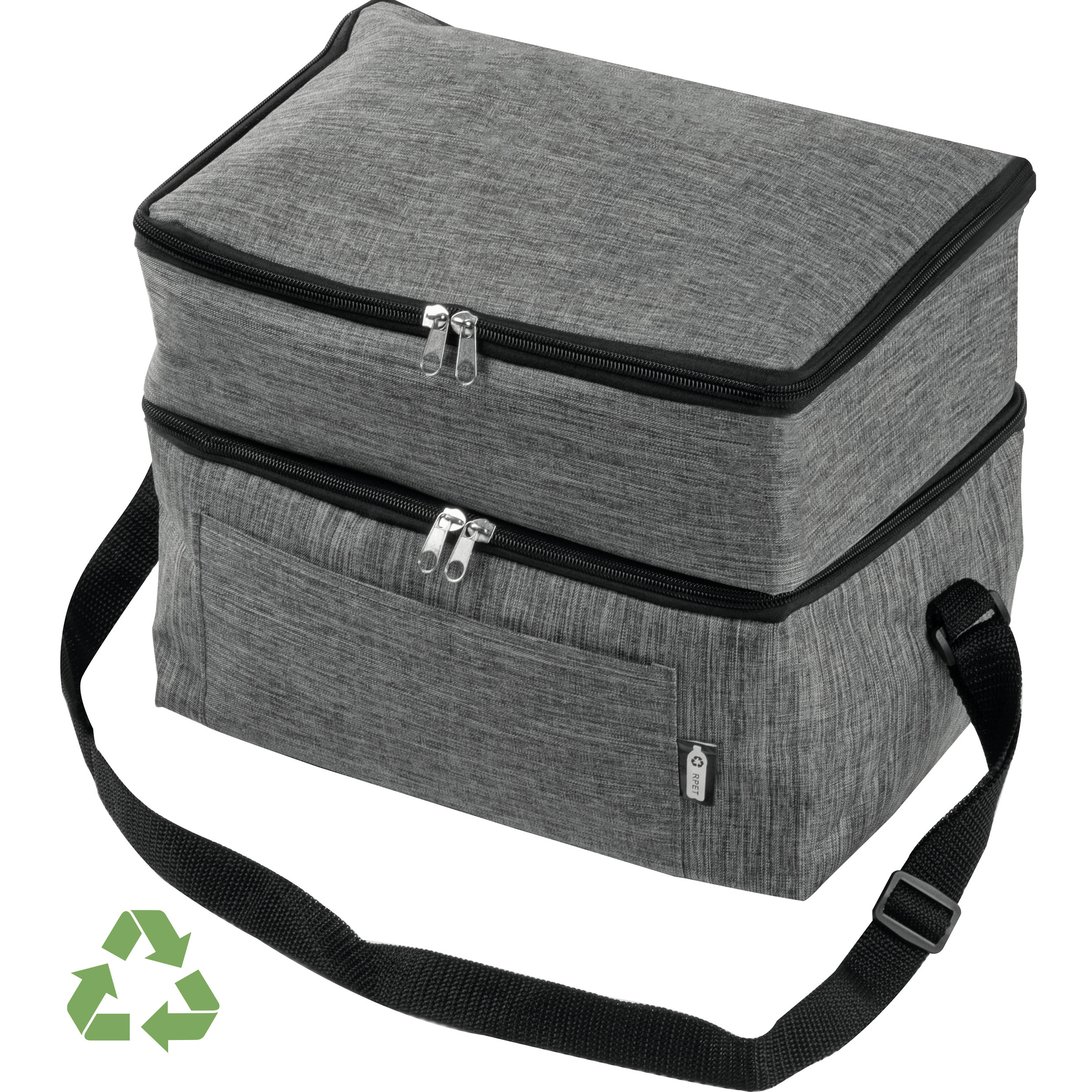 Sac isotherme RPET avec 2 compartiments STELLA - 1