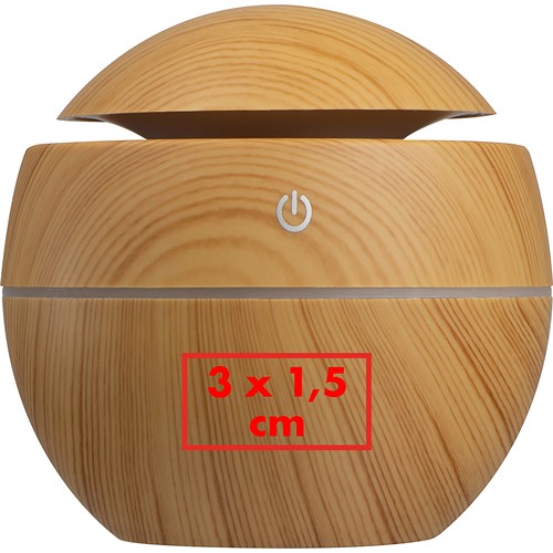 Humidificateur darôme avec lumière LED ROSALIE - 4