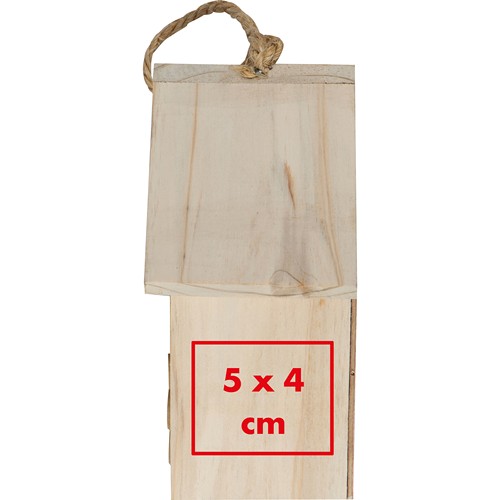 Hôtel pour insectes en bois LUDOVICA - 4