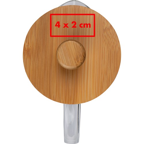 Cafetière avec couvercle en bambou NATHAN - 5