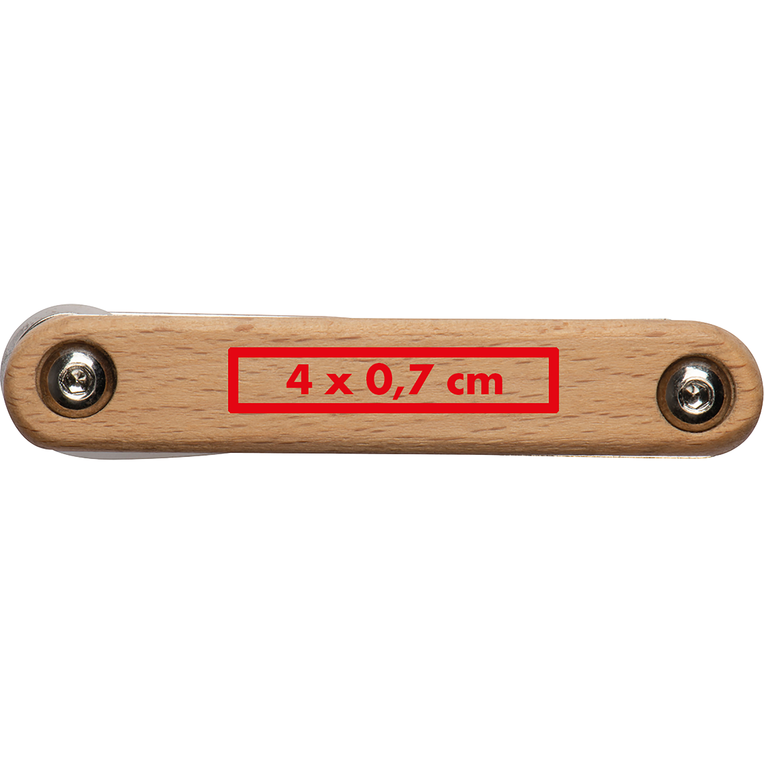 Outil pour bicyclette dans un boîtier en bois ROBERTA - 4