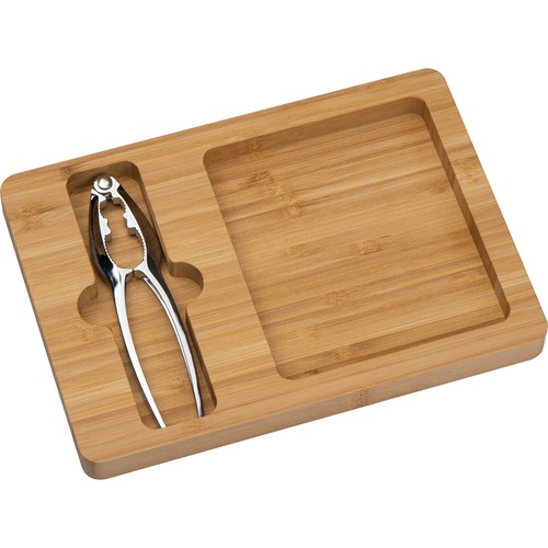 Casse-noix avec bol en bambou MARISA - 1