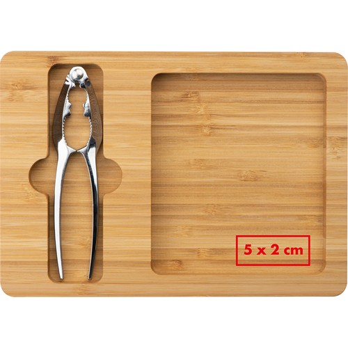 Casse-noix avec bol en bambou MARISA - 4