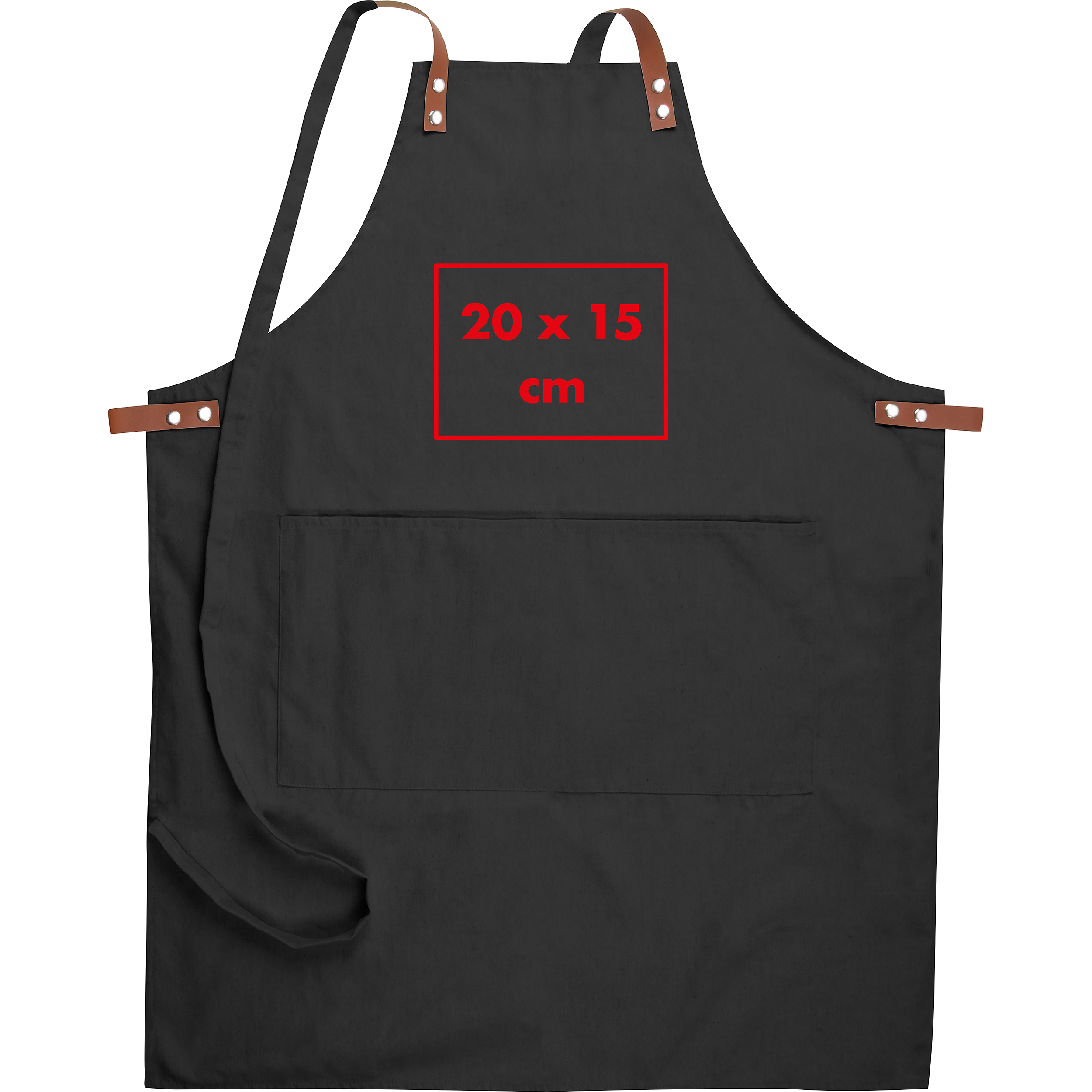 Tablier de grande valeur en coton SHANE - 4
