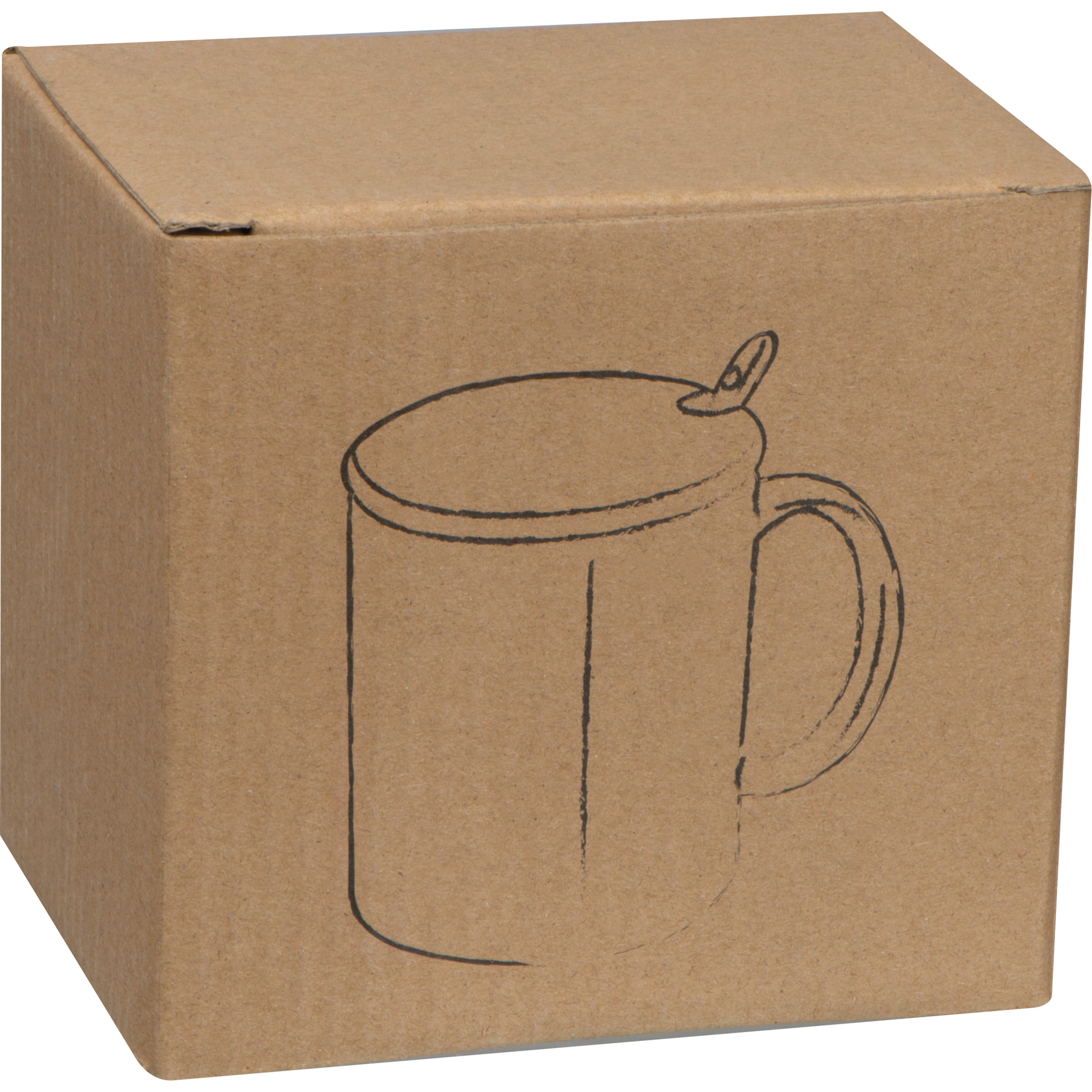 Tasse avec cuillère et couvercle en bambou LOTHAR - 3