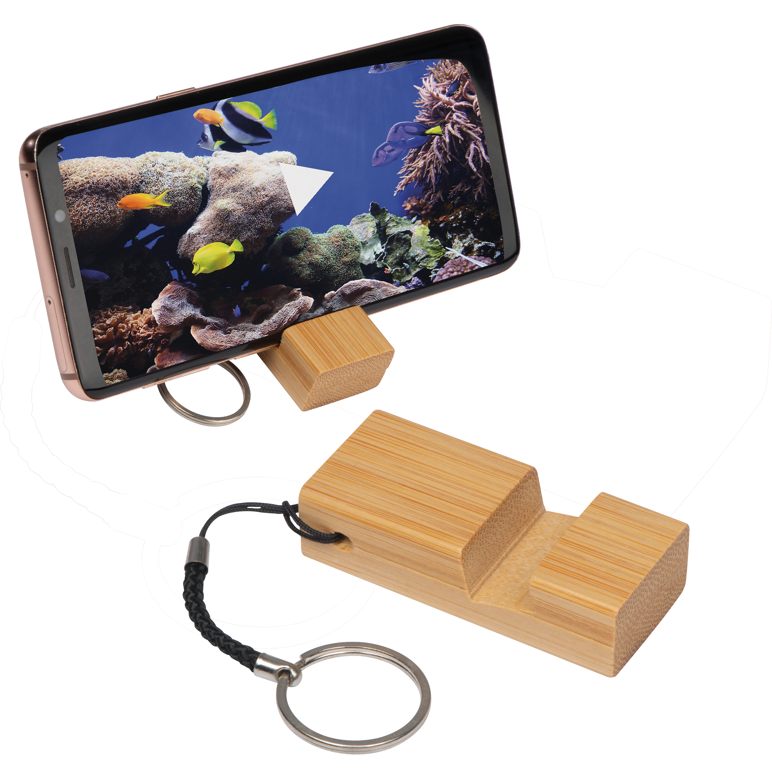Porte-clés avec support mobile TABITHA - 1