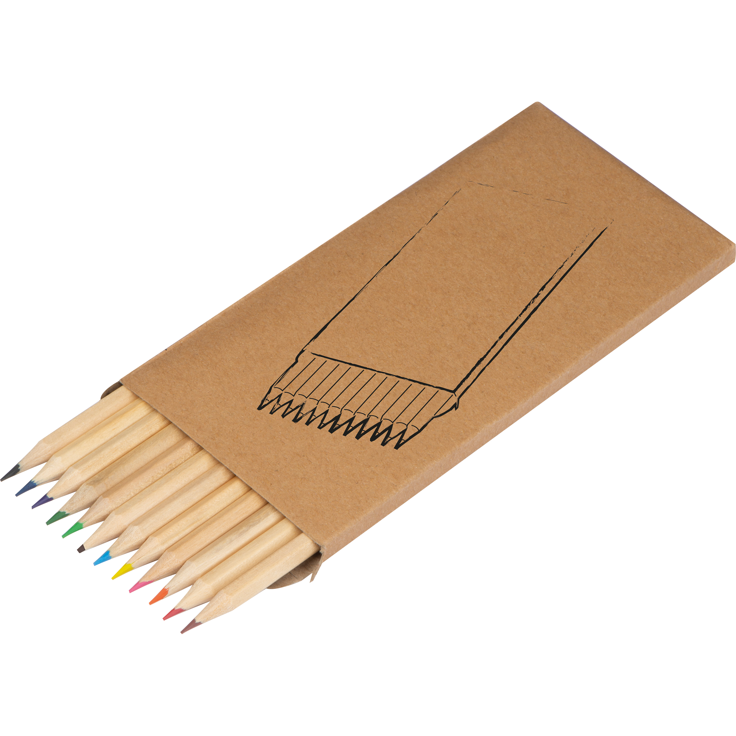Set de 12 crayons artistiques MATEO - 1