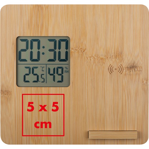 Station météo en bambou BRUNO - 4