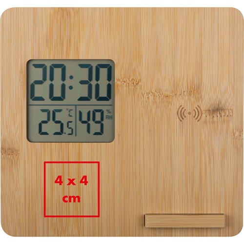 Station météo en bambou BRUNO - 5