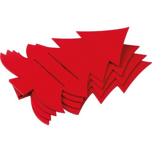 Pochette à couverts en forme de sapin de Noël LOREDANA - 3