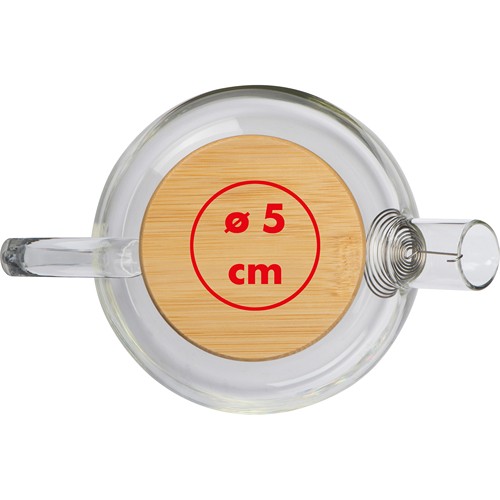 Théière avec couvercle en bambou, 1.000 ml LUCILLE - 4